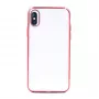 Custodia morbida per cellulare Devia per iPhone XS Max, custodia protettiva in TPU rossa