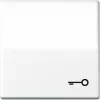 Modulo interruttore a pulsante da parete JUNG AS 591 T WW bianco per controllo elettrico