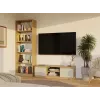 MALWA 120 mobile TV, rovere artisan/cashmere