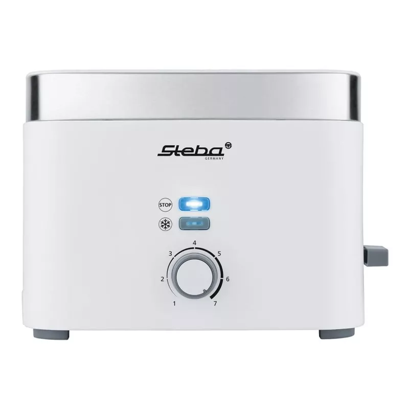 Tostapane Steba TO 10 BIANCO 2 fette 930 W argento bianco
