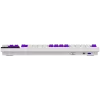 LORGAR KBP70TKLW, tastiera da gaming meccanica TKL wireless Pro, bianco, layout EN