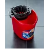 Vileda SuperMocio Torsion Power secchio con strizzatore, rosso