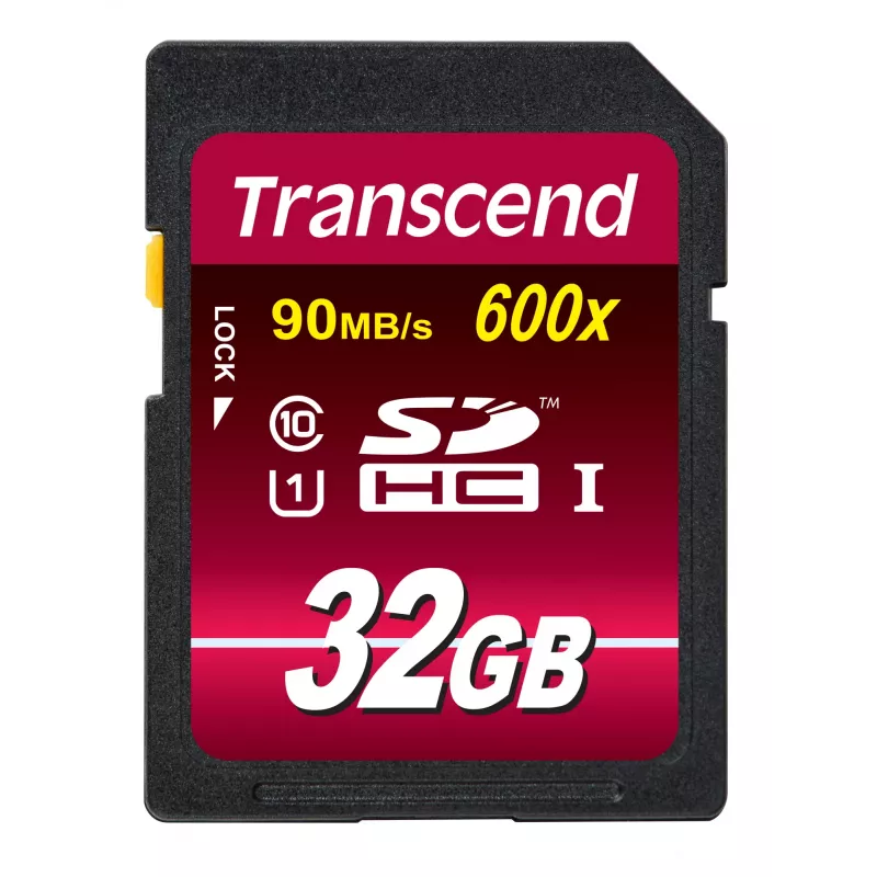 Memoria flash Transcend 32 GB SDHC UHS-I 600x TS32GSDHC10U1
