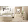 Comodino top e shop M2 SONOMA — comodino con 2 cassetti, rovere, 300×300×400 mm