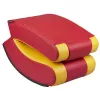 Sedia gaming per console Subsonic SA5610-H1 seduta imbottita rosso giallo