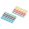 Clip di codifica colori Digitus A-CC-M colori vari PVC 100 pezzi
