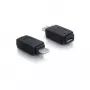 Adattatore USB micro-A+B femmina a USB micro A maschio DeLOCK 65032 nero