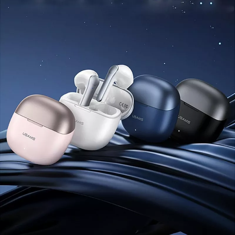 Cuffie USAMS TWSXH Series Dual Mic Wireless blu/blu BHUXH03