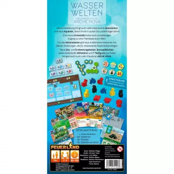Arche Nova: Water Worlds, espansione gioco da tavolo
