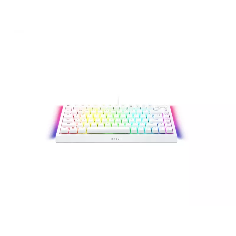 Tastiera meccanica gaming Razer BlackWidow V4 75% USB QWERTY US-inglese bianco