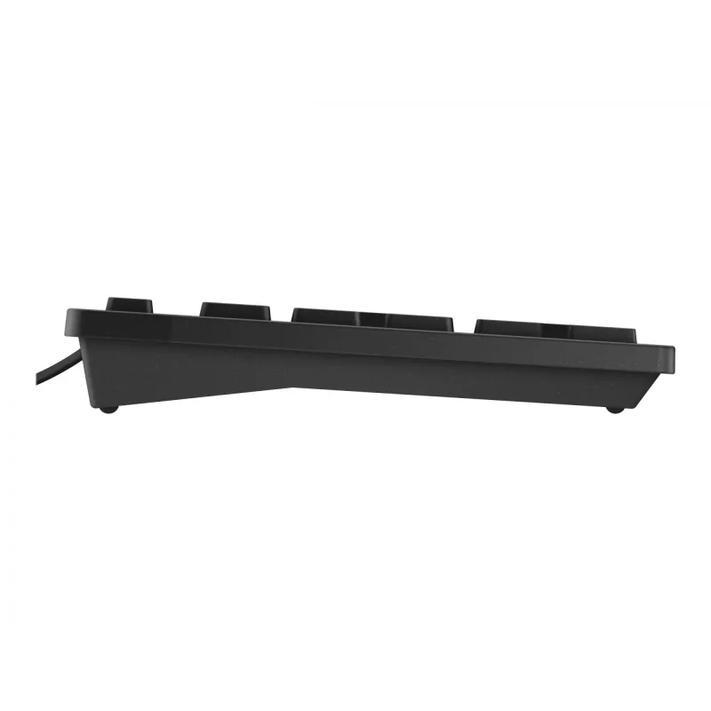 Tastiera full-size con filo Dell KB216 — layout QWERTY nordico, nero, USB