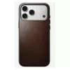 Custodia per cellulare Nomad Traditional Leather Case per iPhone 17 Pro Max, pelle/alluminio/microfibra, adatta per 6,9