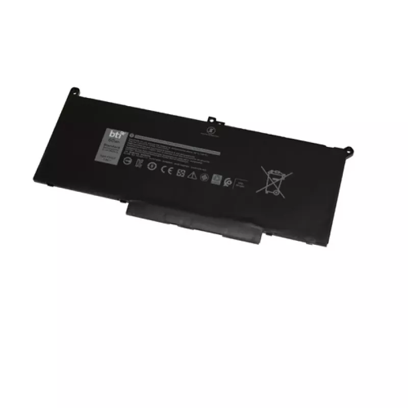 BTI F3YGT-BTI - batteria per laptop (compatibile con: Dell F3YGT, Dell 2X39G, Dell 451-BBYE)