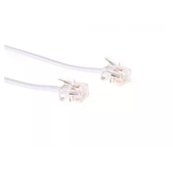 Cavo telefonico Microconnect MPK181W RJ11 RJ11 1m bianco