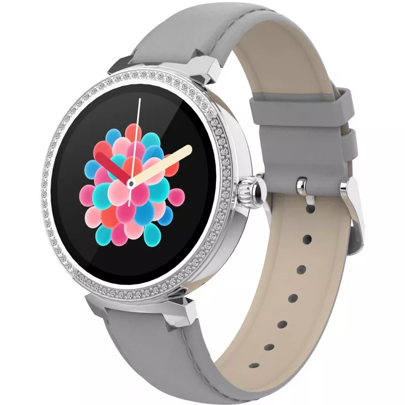 Smartwatch Denver SWC-342GR, IPS da 1,2 pollici, grigio