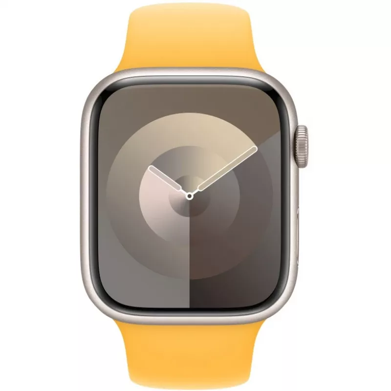 Cinturino Apple 45 mm Sunshine Sport S/M giallo