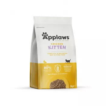 Cibo secco per gatti Applaws Kitten Pollo 2 kg – junior, proteine 38%, grassi 17%
