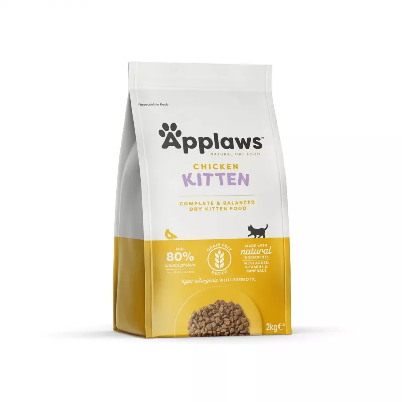 Applaws Kitten crocchette per gatti, pollo, 2 kg