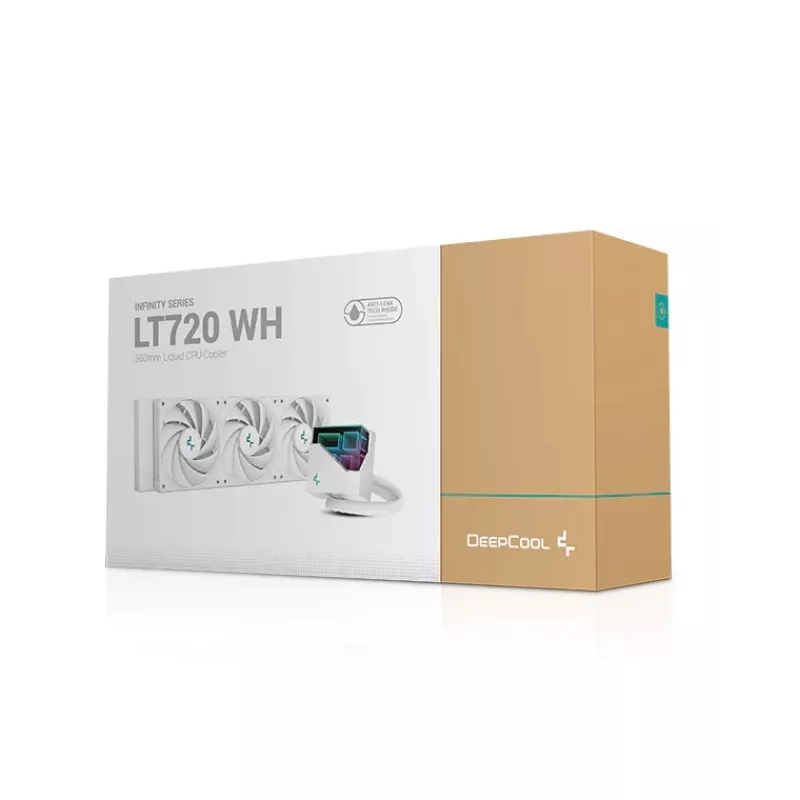 Sistema di raffreddamento a liquido per processore LT720 confezione da 1 bianco 120 mm