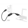 Cavo USB DeLOCK 84803 USB 2.0 1,5 m USB A Micro-USB B nero