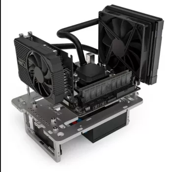 Streacom Benchtable BC1 Mini V2 Titan — benchtable compatto con compatibilità ATX
