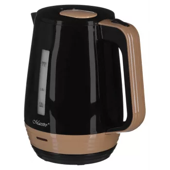 Bollitore elettrico Maestro MR-033 1,7 l 1850–2200 W, corpo in plastica, spegnimento automatico, protezione contro il surriscaldamento, coperchio a pulsante, impugnatura ergonomica