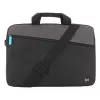 Mobilis The One Essential - borsa per notebook - inserimento dall'alto - 35,6 cm - 11 - 14 - nero e grigio (003082)