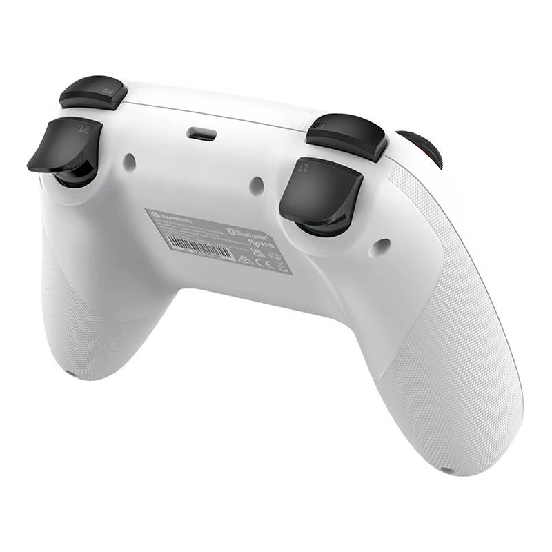 Controller gaming wireless GameSir T4n Lite bianco compatibile Bluetooth, wireless, ricaricabile