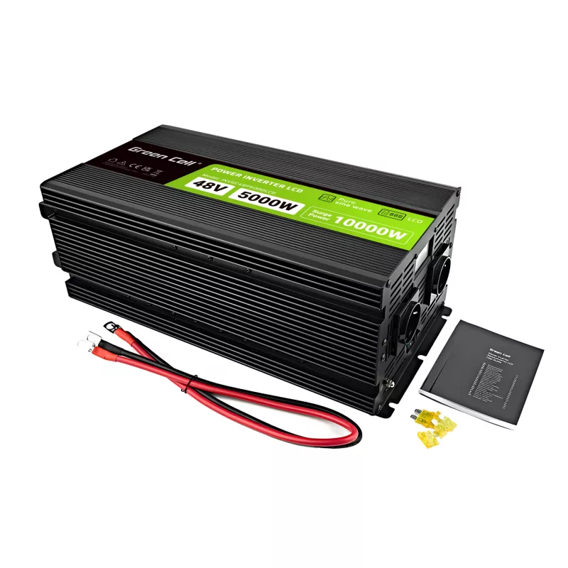Convertitore LCD 48V 5000W/10000W onda sinusoidale pura con display