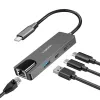 Hub USB 3.2 Gen1, 3 porte con 2,5G Ethernet