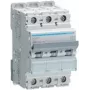 Interruttore automatico Hager NCN320 — 3 poli, tipo C, 20 A, 10 kA, 3-TE