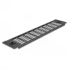Pannello cieco ventilato DeLOCK 19 pollici 2U nero metallo senza attrezzi