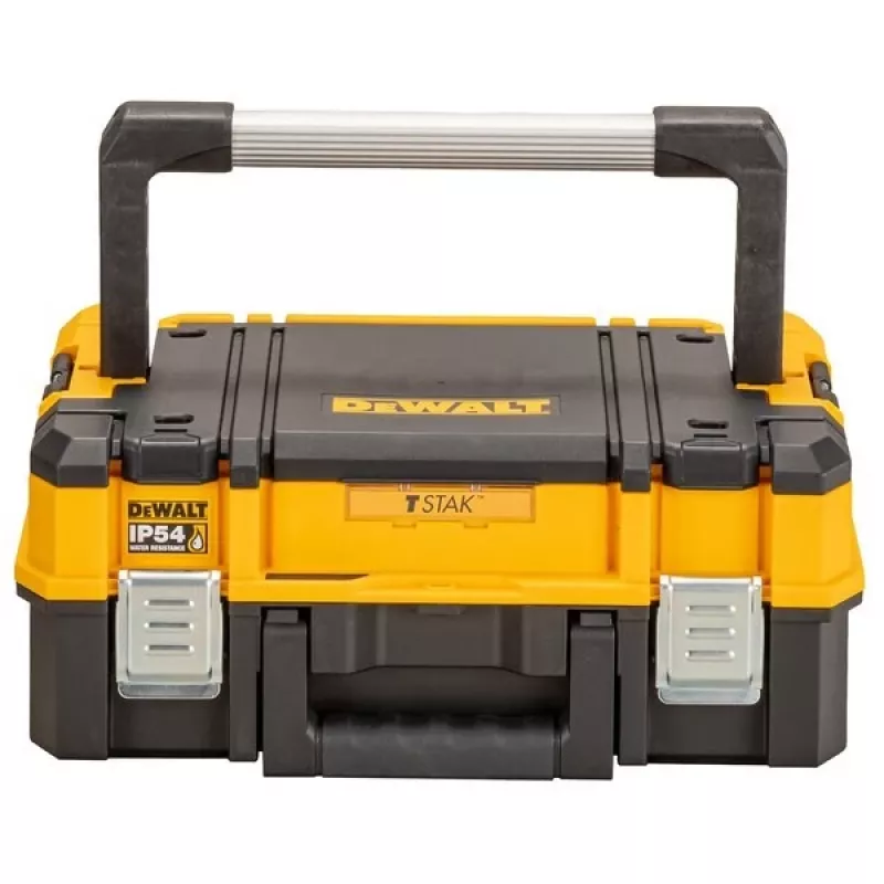 DeWalt DWST83344-1 TSTAK 2.0 cassetta portautensili, maniglia lunga, nero/giallo