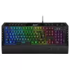 Tastiera gaming Sharkoon Skiller SGK5 USB QWERTZ tedesco nero