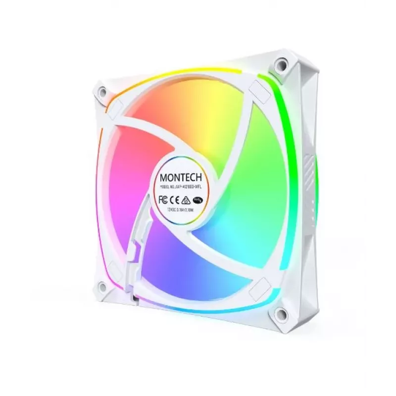 MONTECH AX120 PRO bianco ARGB 120mm confezione da 3