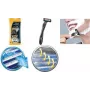 Rasoio usa e getta BIC FLEX design a cartucce con 4 lame, rasoio usa e getta, modello 8896951