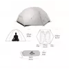 Tenda Naturehike MONGAR 2 M VERDE BOSCO
