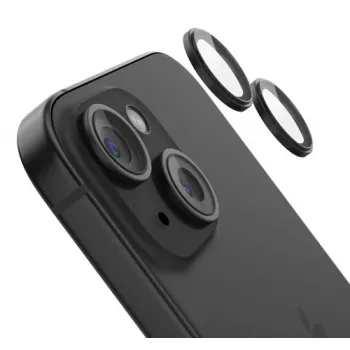 Pellicola protettiva in vetro temperato per fotocamera, Belkin OVA179HQBK, per iPhone 15 e iPhone 15 Plus – confezione da 2