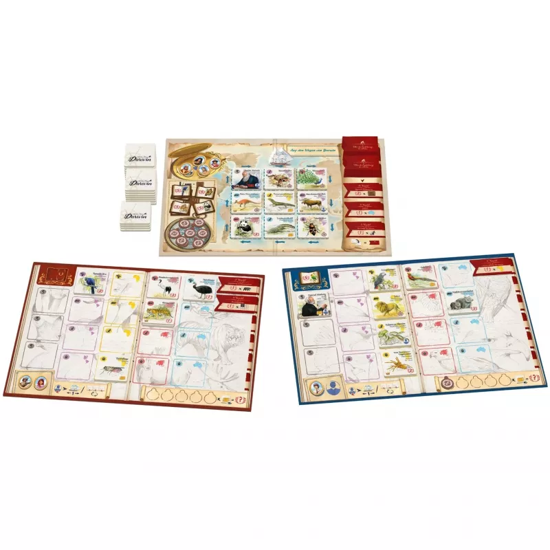 Sulle tracce di Darwin, gioco da tavolo