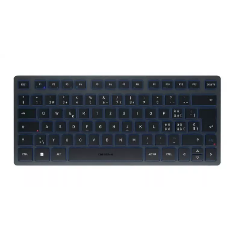 Tastiera Bluetooth CHERRY KW 7100 MINI BT QWERTZ svizzero blu wireless
