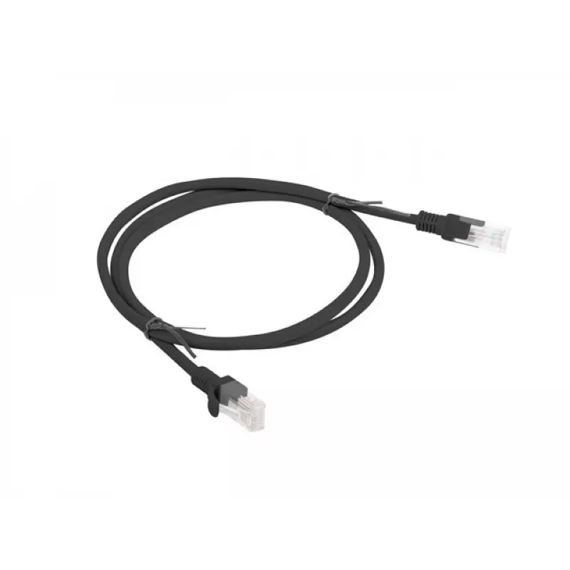 Cavo di rete LANBERG PCU6-10CC-0100-BK RJ-45 Cat6 1 m nero U/UTP