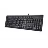 Tastiera A4Tech KR-92 universale USB QWERTY inglese nero
