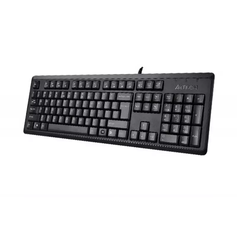 Tastiera A4Tech KR-92 universale USB QWERTY inglese nero