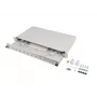 Patch panel Lanberg FOP1-12SS-LDS grigio ABS acciaio 19 pollici