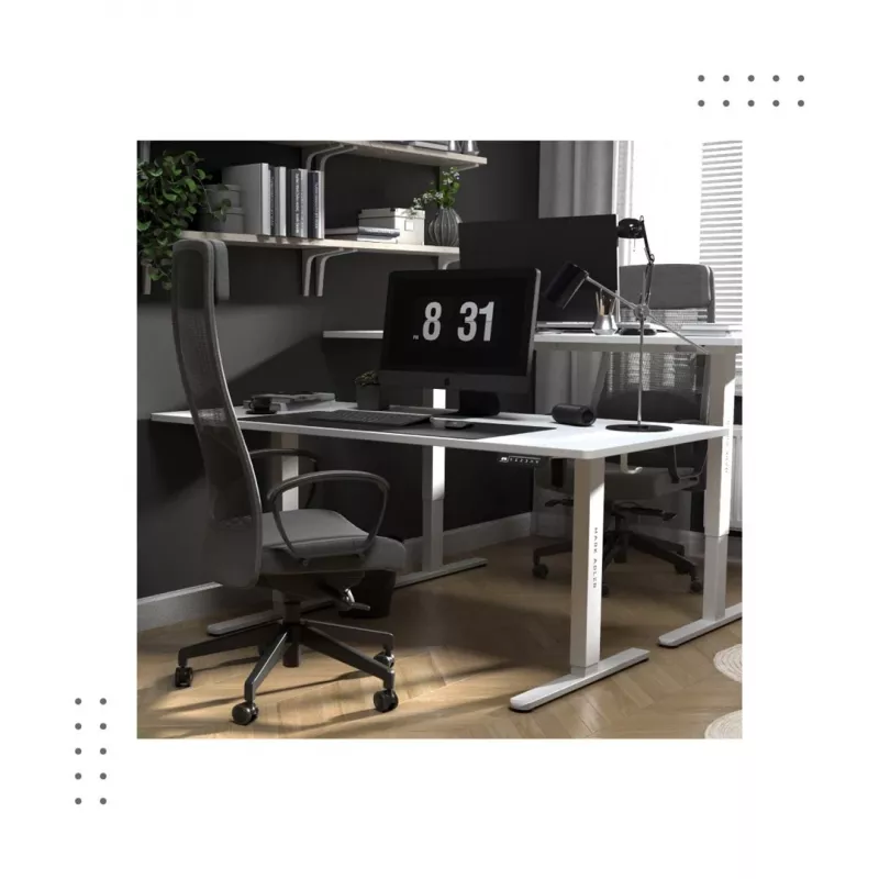 Scrivania elettrica MA-Leader 7.6 bianco
