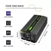 Inverter per auto Qoltec Monolith 1200 W nero 24 V