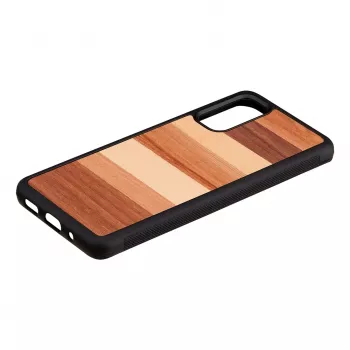 Custodia per cellulare man and wood Galaxy S20 nero — cover protettiva per Samsung Galaxy S20