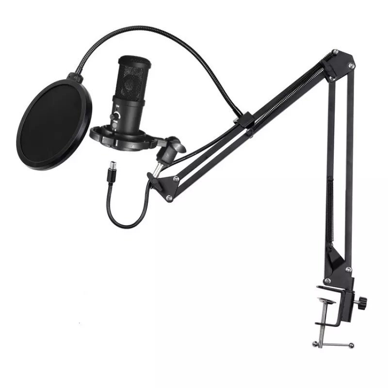 Microfono da studio Easypix 62021 nero