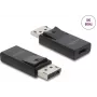 Adattatore DELOCK USB Type-C a DisplayPort 8K con supporto HDR e HDCP