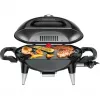 ROMMELSBACHER BBQ 4000, 2200 W, grill, elettrico, 300 °C, da tavolo, rosso ruggine